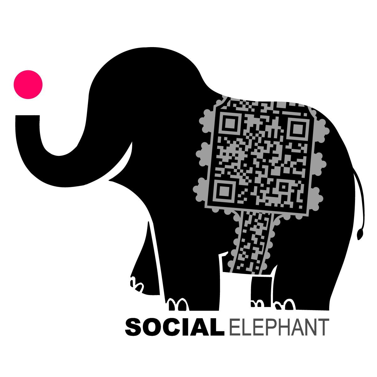 QR Social Elephant